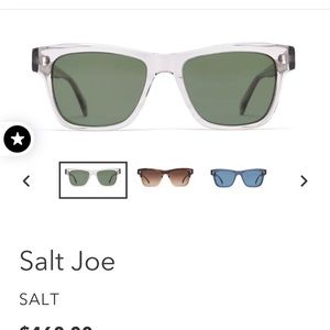 SALT. sunglasses, never worn.  Style is “Joe”